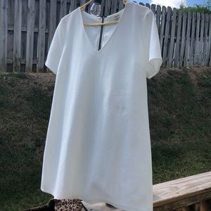 White Sans Souci dress